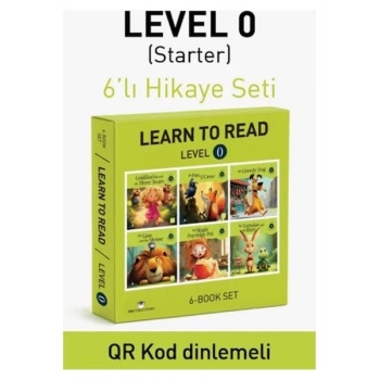 Learn to read level 0 İngilizce Hikaye Seti (6 Kitap)- Mk Publications