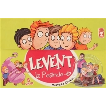 Levent İz Peşinde Set 6-5 Kitap- Mustafa Orakçı - Timaş Yayınları