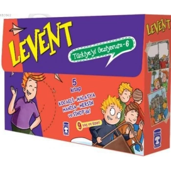 Levent Türkiyeyi Geziyorum 6 (5 Kitap) - Mustafa Orakçı - Timaş Yayınları
