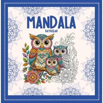 Mandala - Baykuşlar-Vivago Art