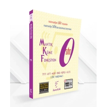 Mantık Küme Fonksiyon Sıfır - Karekök Yayınları