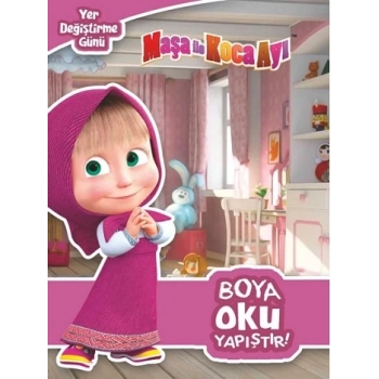 Maşa Yer Değiştirme Günü-Boya Oku Yapıştır (Kampanya) - Doğan Egmont Yayınları