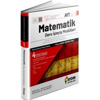 MATEMATİK 2 DERS İŞLEYİŞ MODÜLLERİ / AYDIN YAYINLARI
