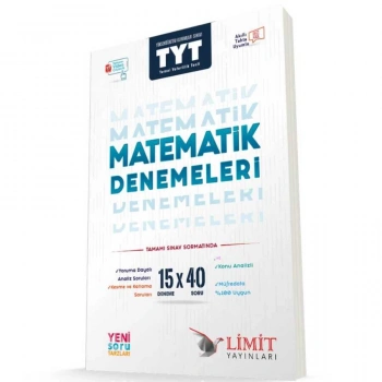 MATEMATİK DENEME 15 Lİ TYT- LİMİT YAYINLARI