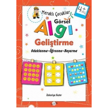 Meraklı Çocuklar Algı Geliştirme 4+ Yaş - Zekeriya Guter - Kukla Yayınları