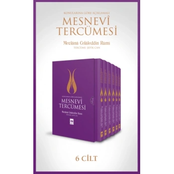 Mesnevi Tercümesi 6 Cilt Takım - Mevlana Celaleddin-i Rumi - Ötüken Neşriyat