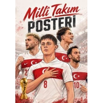 Milli Takım Poster Kitabı - Sihirli Parmaklar Yayınları