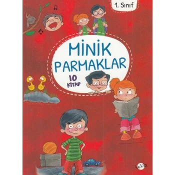 Minik Parmaklar Düz Yazılı(10 Kitap) 1.Sınıf Hikaye - Kukla Yayınları