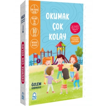 Okumak Çok Kolay 1.Sınıf Okuma Seti 10 Kitap-Mavi Kirpi Yayınları