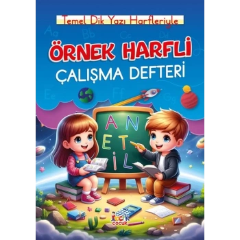 Örnek Harfli Çalışma Defteri(A4 Ebat)-Bıcırık Yayınları