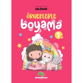 Örneklerle Boyama 1 KALIN BOYAMA - Bookalemun Yayınları