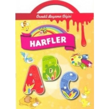 Örnekli Boyama Dizisi : Harfler - Parıltı Yayınları