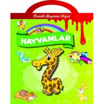 Örnekli Boyama Dizisi : Hayvanlar - Parıltı Yayınları