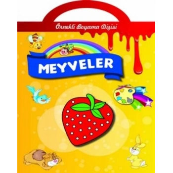 Örnekli Boyama Dizisi : Meyveler - Parıltı Yayınları