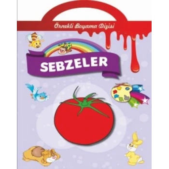 Örnekli Boyama Dizisi : Sebzeler - Parıltı Yayınları