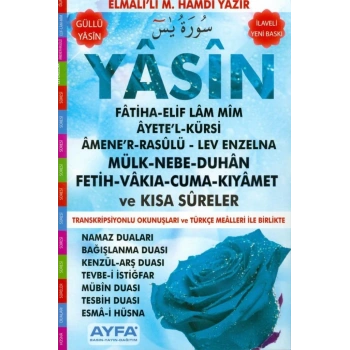 Orta Boy Yasin Türkçe (KOD:091) - Ayfa Yayınları