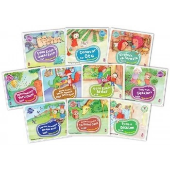 Öykü Çemberi (10 Kitap Set) - Aysel Gürmen - Timaş Çocuk
