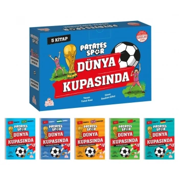 Patatesspor Dünya Kupasında (5 Kitap+Soru Kitapçığı)-Nesil Çocuk