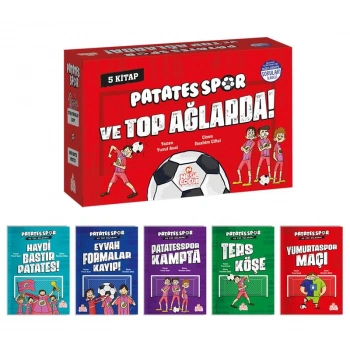 Patatesspor Top Ağlarda (5 Kitap+Soru Kitapçığı)-Yusuf Asal-Nesil Çocuk