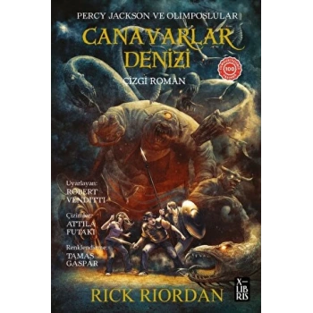 Percy Canavarlar Denizi-Çizgi Roman 2 - Rick Riordan - Xlibris Yayınları