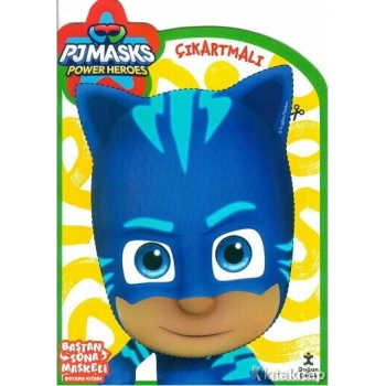 PJMASKS BAŞTAN SONA MASKELİ BOYAMA KİTAB-DOĞAN ÇOCUK