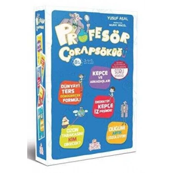 Profesör Çorap Söküğü Seti 5 Kitap - Yusuf Asal - Nesil Çocuk Yayınları