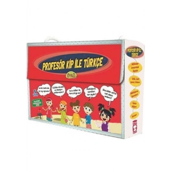 Profesör Kip ile Türkçe -1 (5 Kitap Set) - Timaş Yayınları