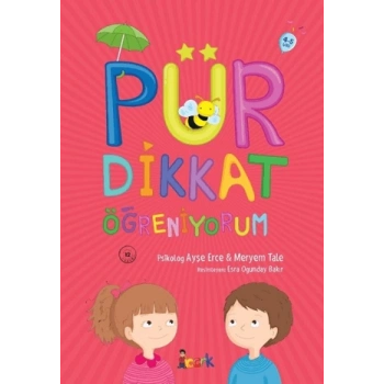 Pür Dikkat Öğreniyorum-2(Kırmızı) 4-5 Yaş -Okul Öncesi- Bıcırık Yayınları
