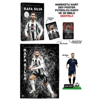 Rafa Silva - Sahanın Yıldızları - (Futbol)-3D Biblo Hediyeli - Parodi Yayınları