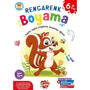 Rengarenk Boyama - 6 Yaş- Revzen Kitap