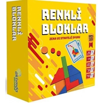 Renkli Bloklar (Ahşap) - Aklımda Zeka Oyunları