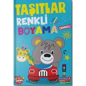 Renkli Boyama - Taşıtlar - Revzen Kitap