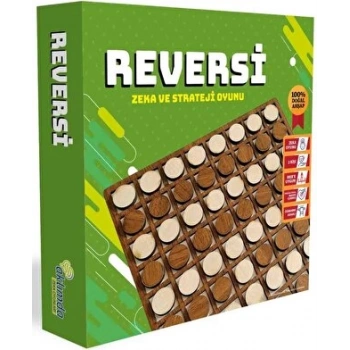 Reversi (Ahşap) - Aklımda Zeka Oyunları