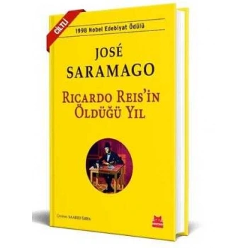 Ricardo Reisin Öldüğü Yıl-Sert Kapak-Jose Saramago-İthaki