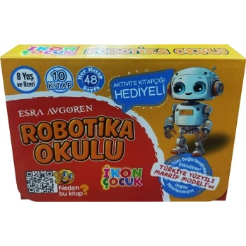 Robotika Okulu Hikaye Seti 10 Kitap Set -İkon Çocuk