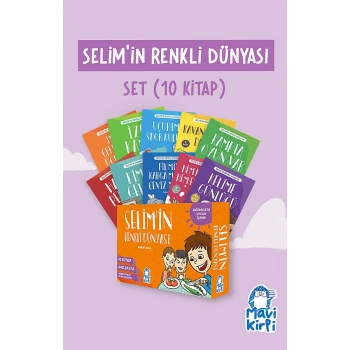 Selimin Renkli Dünyası 3.Sınıf Hikaye Seti (10 Kitap) - Serpil Kaya - Mavi Kirpi Yayınları