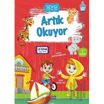 Sevgi Çocukları Artık Okuyor 1.Sınıf Hikaye (10 Kitap) - Yuva Yayınları