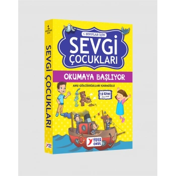 Sevgi Çocukları Okumaya Başlıyor 1.Sınıf Hikaye (10 Kitap) - Yuva Yayınları