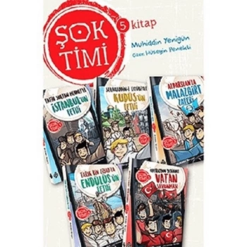 Şok Timi Set (5Kitap) - Muhiddin Yenigün - Uğurböceği Yayınları