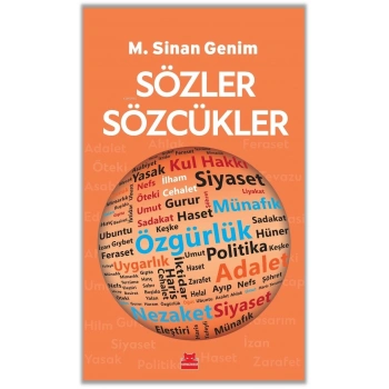 Sözler Sözcükler-M.Sinan Genim-Kırmızı Kedi Yayınları