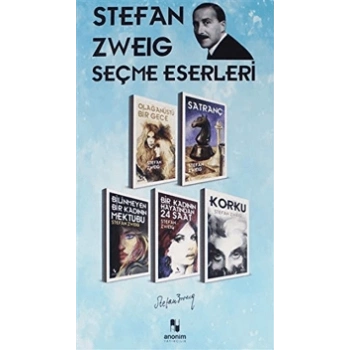 Stefan Zweig Seçme Eserleri 5 Kitap - Stefan Zweig - Anonim Yayınları