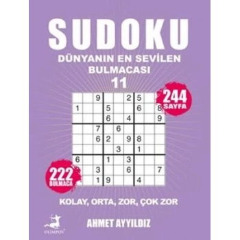 Sudoku - Dünyanın En Sevilen Bulmacası 11 - Olimpos Yayınları