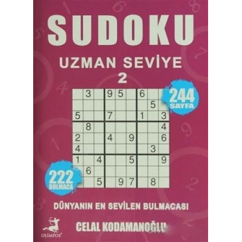 Sudoku-Uzman Seviye 2-Celal Kodamanoğlu-Olimpos Yayınları