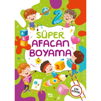 Süper Afacan Boyama Kitabı-Bilgi Park Yayınları