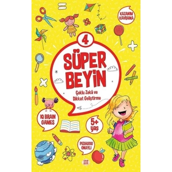 SÜPER BEYİN 4(5+ YAŞ) - DOKUZ YAYINLARI