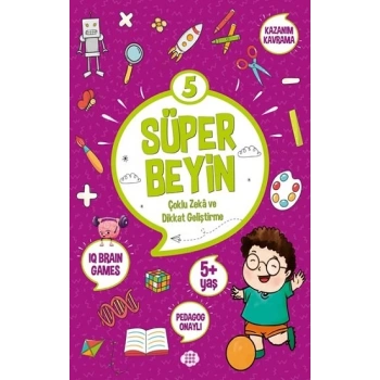 SÜPER BEYİN 5(5+ YAŞ) - DOKUZ YAYINLARI