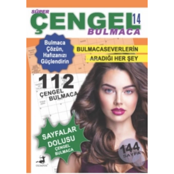 Süper Çengel Bulmaca 14 - Olimpos Yayınları