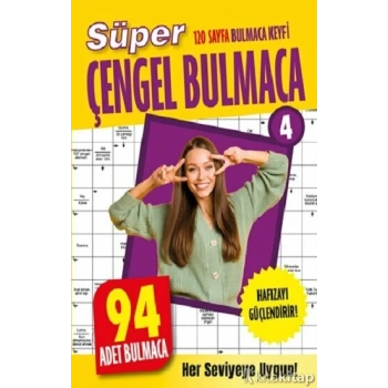 Süper Çengel Bulmaca 4-Hakan Kayar&Zeliha Kayar-Dokuz Yayınları