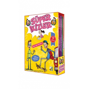 Süper İkizler(10 Kitap 3.Ve 4.Sınıflar) - Nehir Aydın Gökduman - Damla Yayınevi