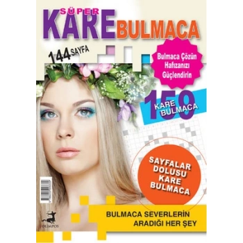 Süper Kare Bulmaca 1 - Olimpos Yayınları